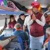 Kumbh Mela Mahakumbh: Haryana CM flags off buses carrying first batch of devotees for Kumbh Mela