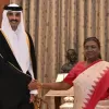 President Murmu hosts Qatar's Amir at Rashtrapati Bhavan, holds banquet to strengthen bilateral ties