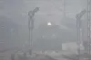 Dense fog disrupts 47 trains in Delhi, weather conditions continue to affect air quality