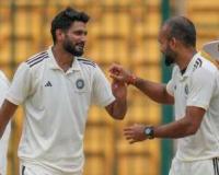 India D Duleep Trophy 2024 2nd round Day 2: Openers help India A extend lead past 200 after pacers shine vs India D