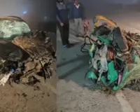 Uttar Pradesh: Tragic road accident in Bijnor's Dhampur claims seven lives, including newlywed