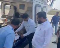 Maharashtra CM Eknath Shinde’s bag checked by EC in Palghar amid bag-check controversy