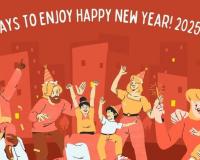 Happy New Year: World Welcomes 2025, Celebrations Burst Out At The Stroke of The Midnight Hour