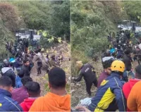 Uttarakhand accident: Three killed, over two dozen injured as roadways bus falls into ditch in Nainital