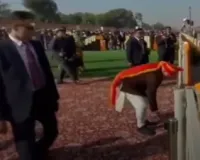 PM Modi picks up waste at Kartavya Path Republic Day celebration, exhibits Swachh Bharat commitment