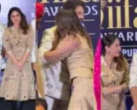 Shahid Kapoor hugs Kareena Kapoor Khan at IIFA Awards, video goes viral | WATCH