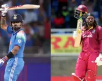 Virat Kohli eyes Chris Gayle's historic Champions Trophy record as India gear up for New Zealand showdown