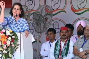 Chandigarh: Priyanka Gandhi Targets PM Modi Over Inflation And Unemployment
