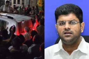 Haryana assembly elections: Dushyant Chautala's convoy attacked during poll meeting in Uchana