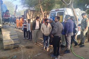 Rajasthan: Five-Year-Old Boy Trapped In 150-Foot-Deep Borewell For 42 Hrs, Rescue Operation On