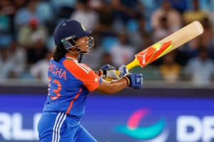 Richa Ghosh Records Joint-Fastest Fifty In Women T20I Cricket