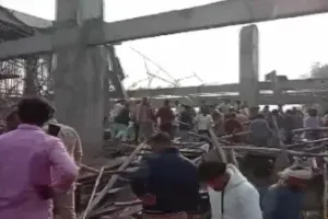 Kannauj: 35 feared trapped after under-construction building of railway station collapses, rescue ops on