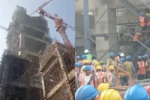 Two dead, several injured as slab of JK Cement factory plant collapses in Madhya Pradesh's Panna