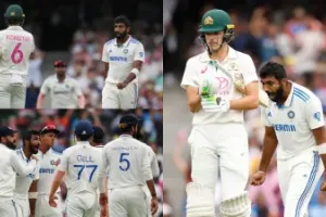 Jasprit Bumrah's cold celebration in Sam Konstas' face after altercation, Khawaja's wicket goes viral