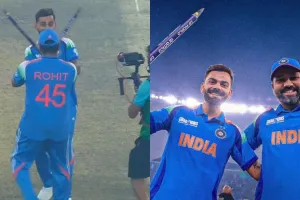 Virat Kohli, Rohit Sharma play Dandiya with stumps after India win Champions Trophy 2025