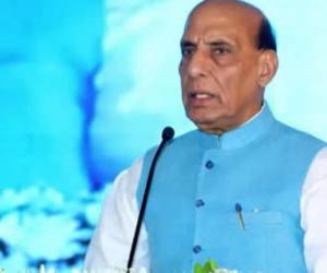 Defence Minister Rajnath Singh Holds Talks With Chinese Counterpart In Laos